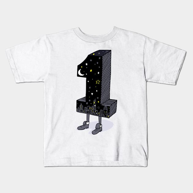 One Night Kids T-Shirt by gtee